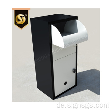 Benutzerdefinierte Edelstahl Postfach Paketversand Dropbox